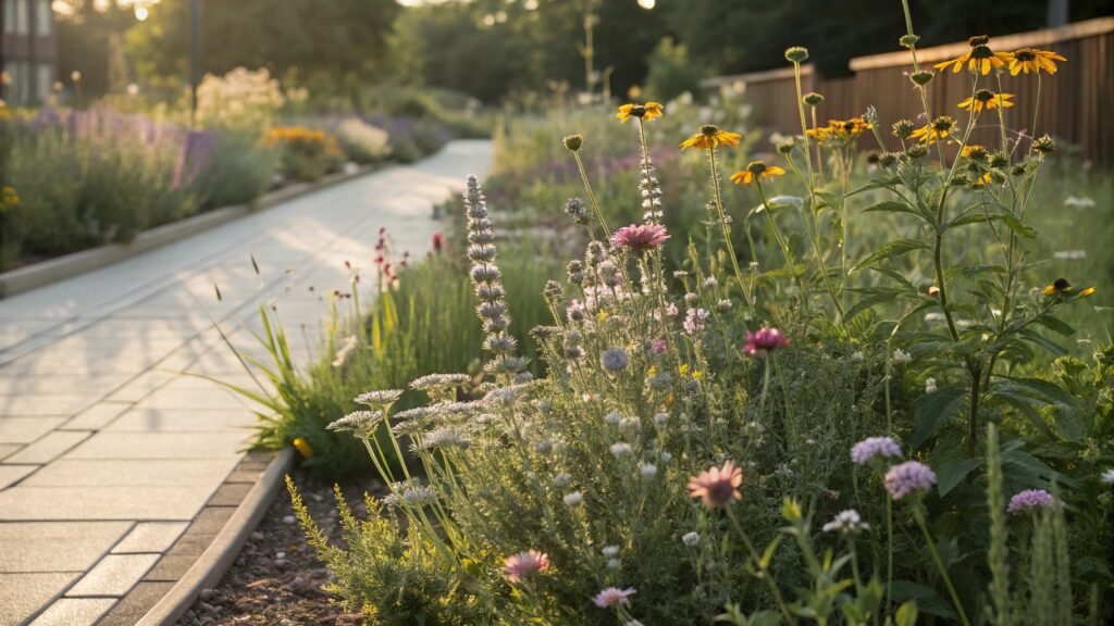 2km of Native Bee-Friendly Garden Strips