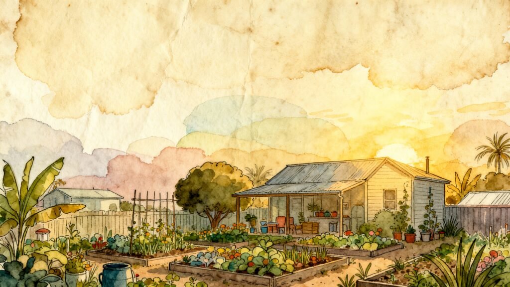 Reinforced Greenhouse & Irrigation System – Darwin